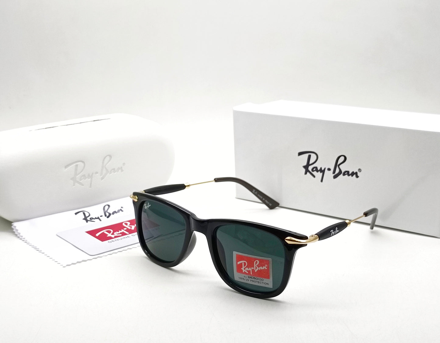 New Vintage Branded Ray-Ban With 100% UV Square 2148 Trendy luxury Men & Women Sunglass